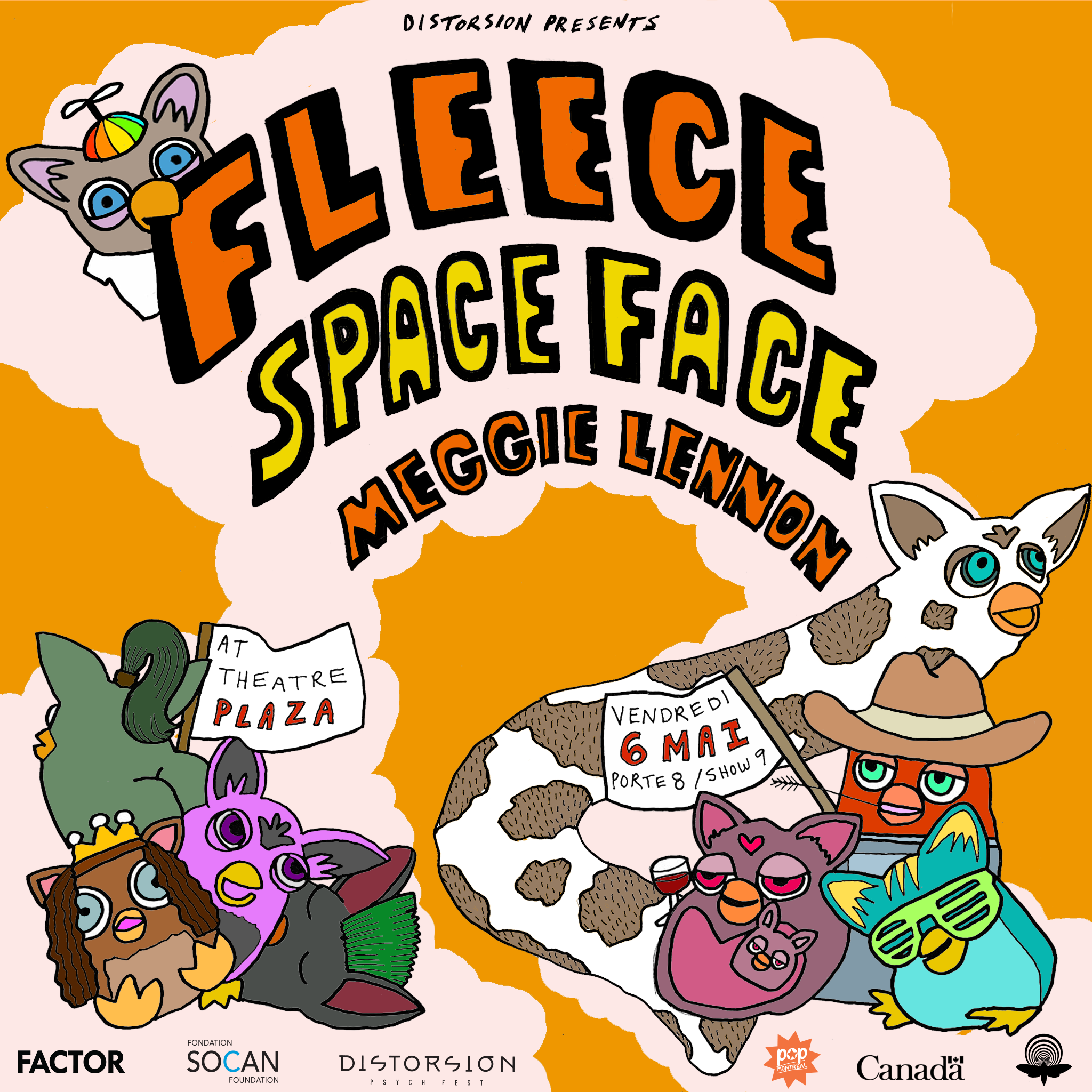 Fleece + Spaceface + Meggie Lennon